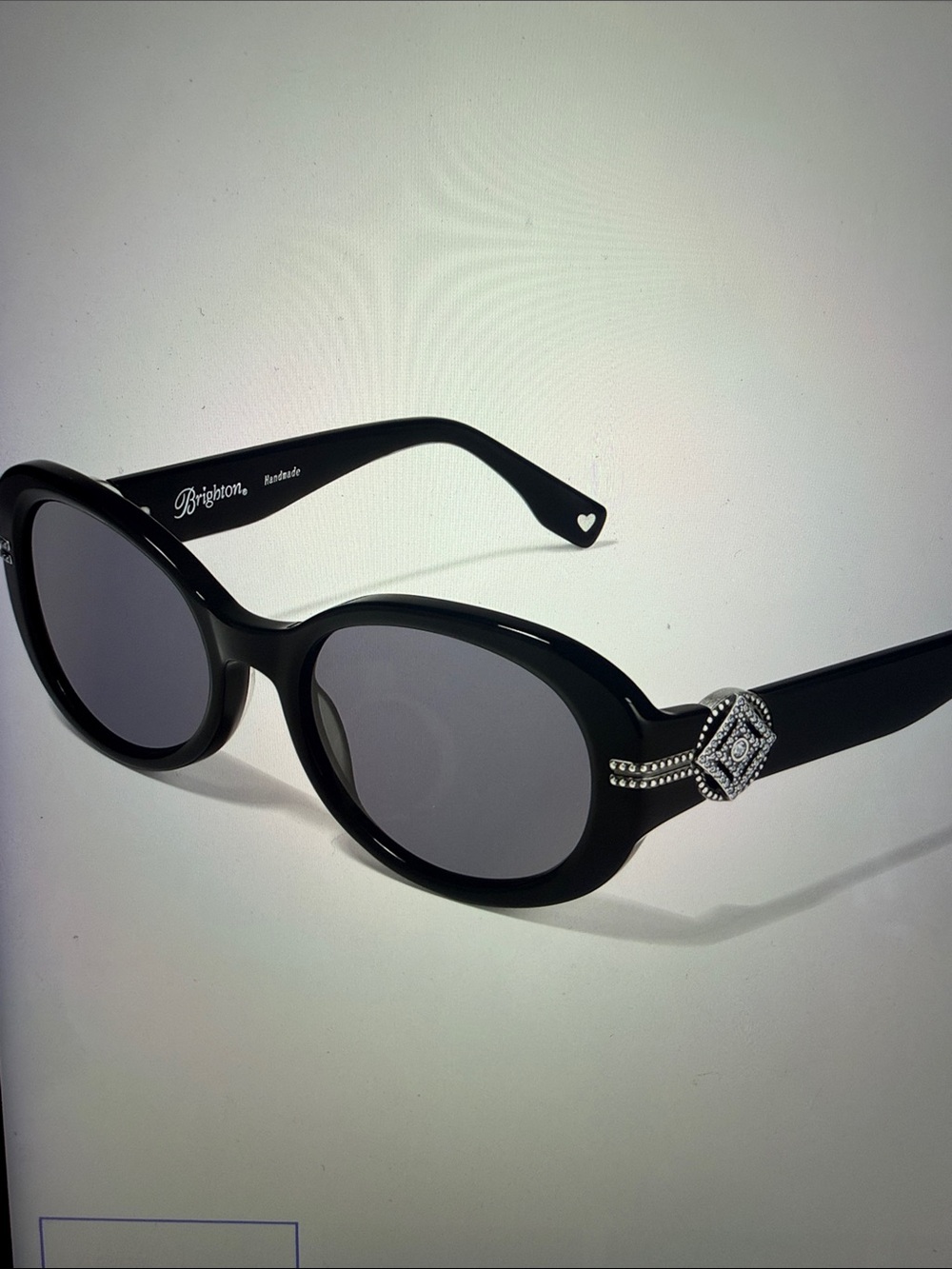 ☀️🆕🕶️ Brighton ILLUMINA Black Sunglasses UVA/UVB  NWT Retail $168
